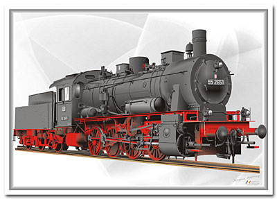 Gterzugdampflokomotive BR 55